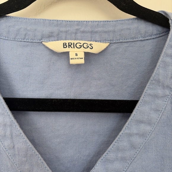 Briggs Light Blue V-Neck dress - Picture 3 of 3